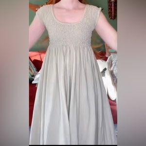 Free People maxi dress with pockets